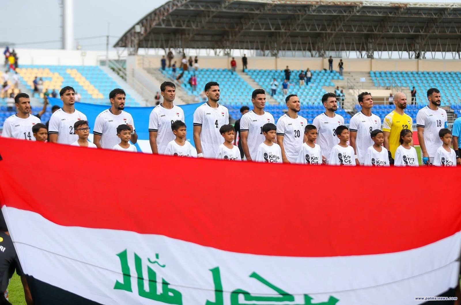 منتخبنا الوطني يتغلب على هونغ كونغ 2-1 ويتأهل إلى نهائي بطولة كأس ملك تايلند.
